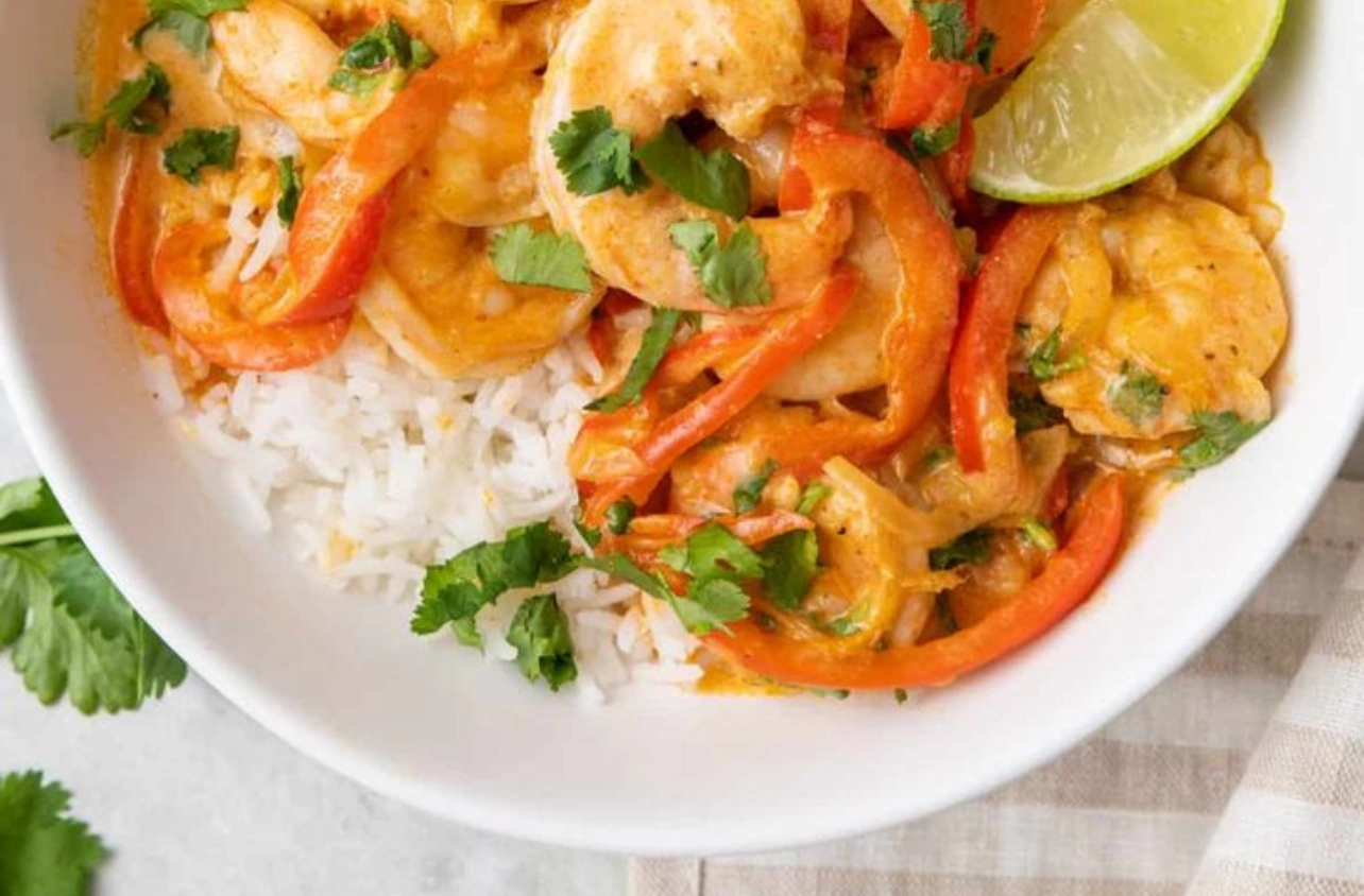 Afghani chicken kebab with biriyani rice